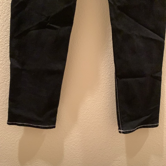 Men’s True Religion GENO SLIM JEAN Black Relaxed Straight Jeans - Picture 12 of 15